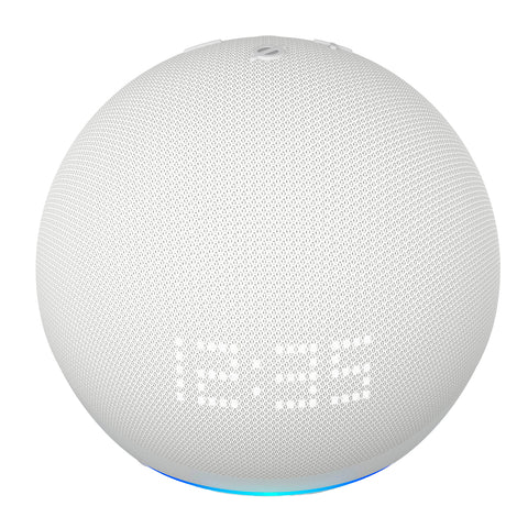 Asistente de Voz Amazon Echo Dot 5 con Reloj 5th Gen Blanco