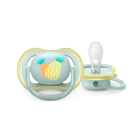 Chupete Avent Ultra Air 0-6m Piña-Loro 2UN