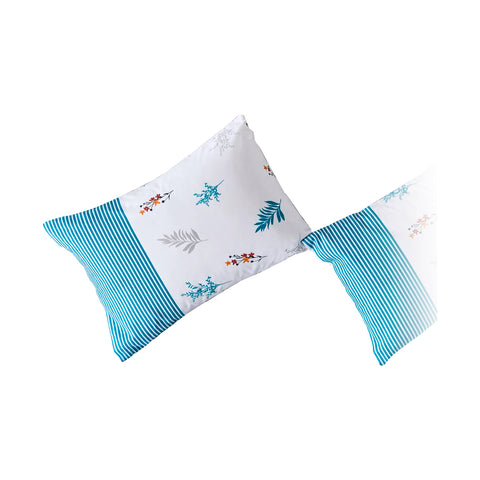 Juego Sábanas Cannon AF 144H 50%Alg Estamp Almond 2.5 W22
