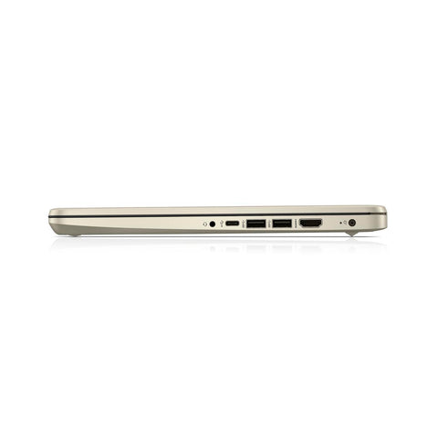 Notebook HP 14 i3 10ma 4GB 128GB SSD 14" HD W10 Dorado (OPEN BOX)