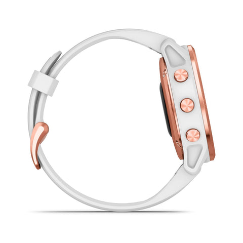 Smartwatch Garmin Fenix 6s Pro GPS Oro Rosa Blanco