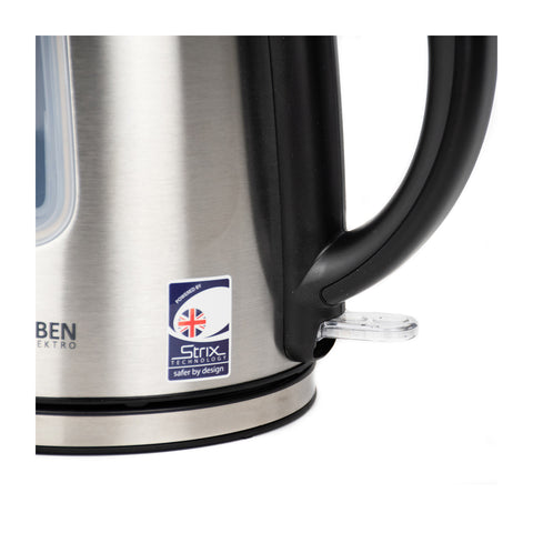 Hervidor Eléctrico Thorben Steel 1700 1,7L Acero Inox 2200W