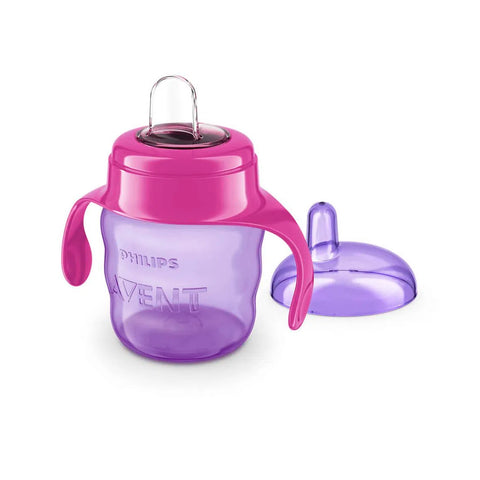 Vaso Con Boquilla Avent 6m+ niña 200ml Libre BPA