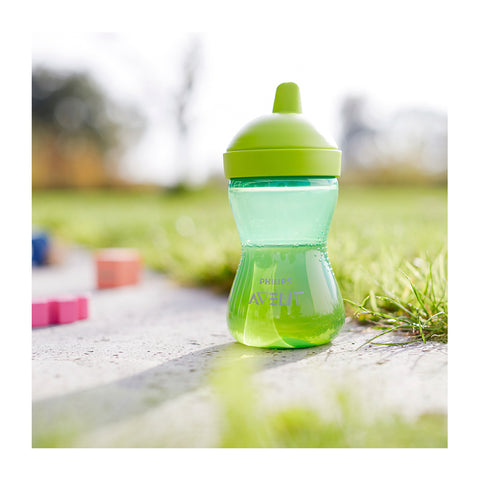 Vaso con Boquilla 300ml +12m Verde