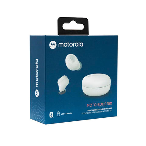 Audífonos Inalámbricos Motorola Motobuds 150 TWS Blanco