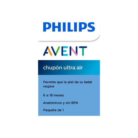 Chupete Avent Ultra Air Globos 6-18m