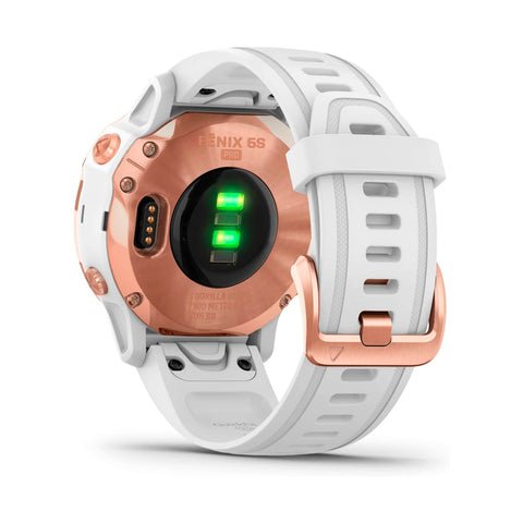 Smartwatch Garmin Fenix 6s Pro GPS Oro Rosa Blanco