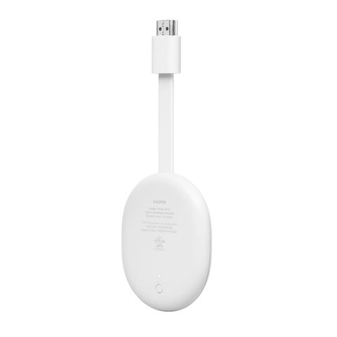 Reproductor de Streaming Google Chromecast 4 4K Blanco