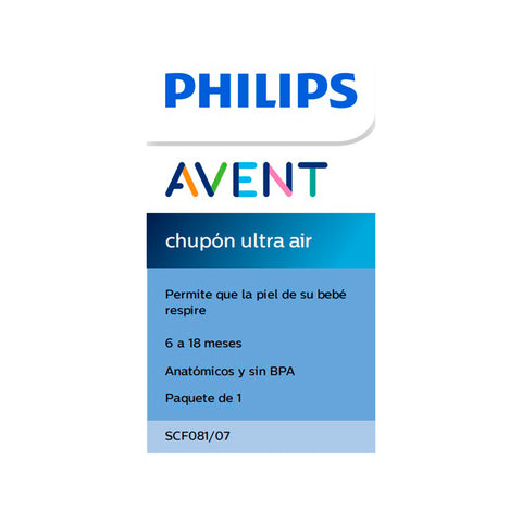 Chupete Avent Ultra Air Barcos 6-18m