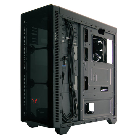 Gabinete Gamer Riotoro CR110TG Vidrio Templado
