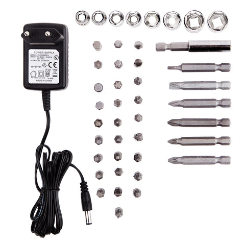 Destornillador Inalambrico Workit T10 + 43 Accesorios